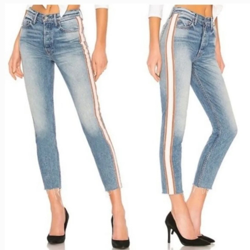 Grlfrnd Karolina High Rise-Crop Jean in Island Hopper